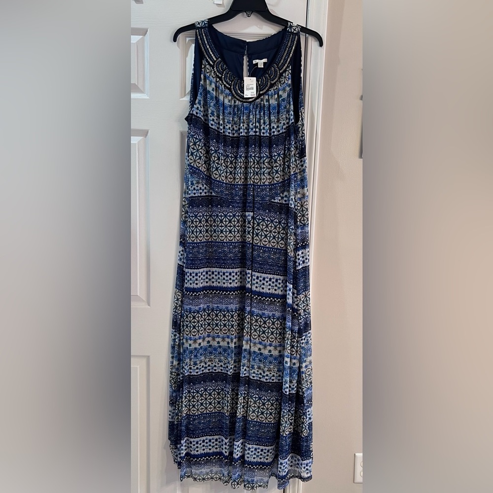 Sleeveless maxi dress new with tags